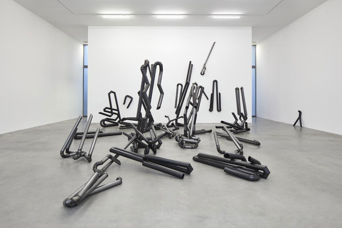 True Love, ground floor installation view to build a fire, luca monterastelli solo show @ lia rumma gallery, milan