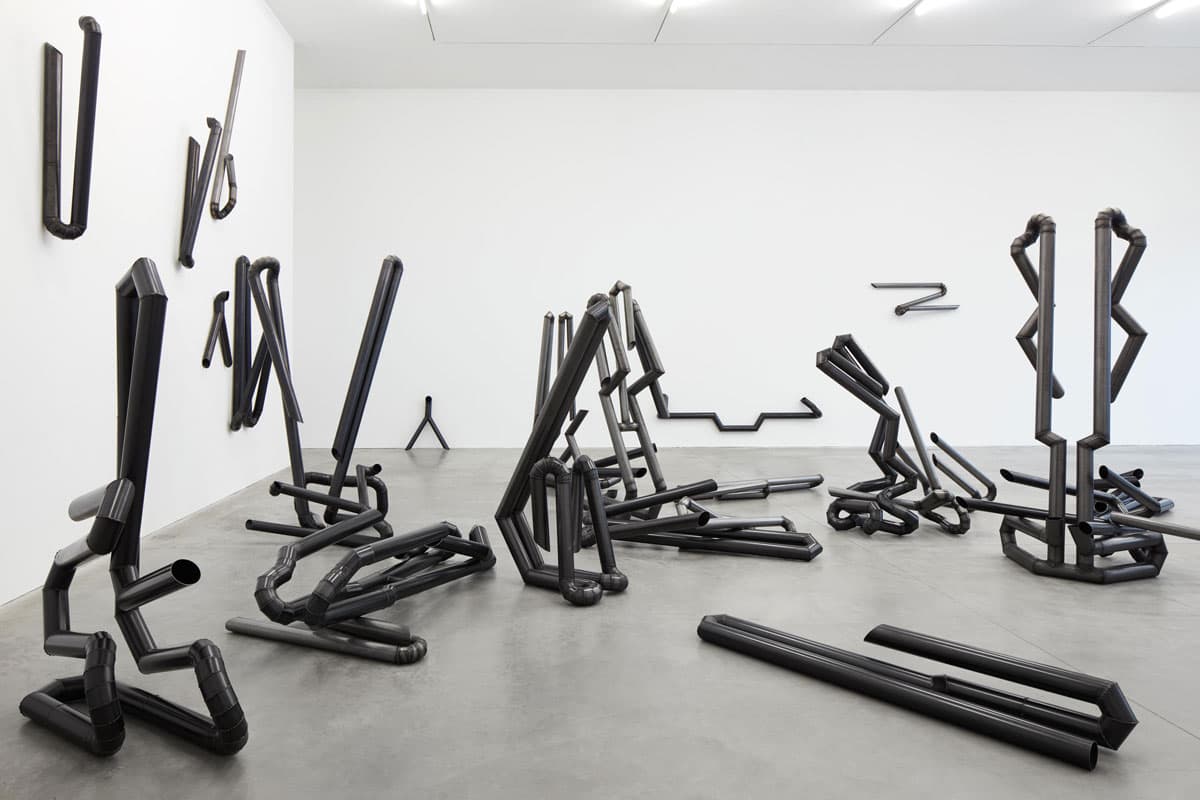 True Love, ground floor installation view solo show @ lia rumma gallery, milan