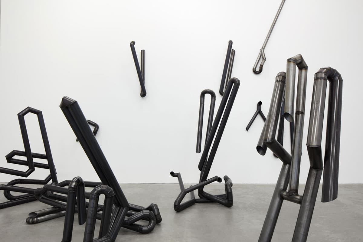 True Love, ground floor installation view to build a fire, luca monterastelli solo show @ lia rumma gallery, milan
