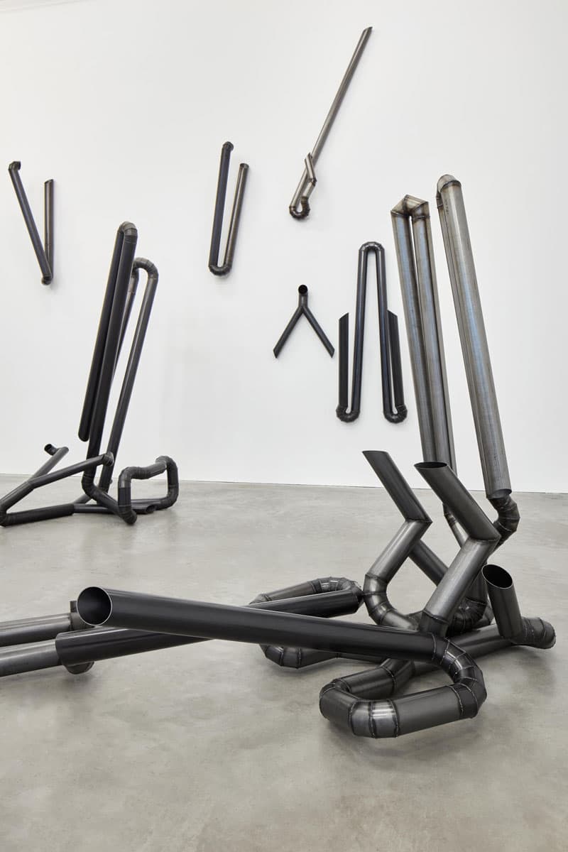 True Love, ground floor installation view To Build a Fire, Luca Monterastelli solo show @ Lia Rumma gallery, Milan
